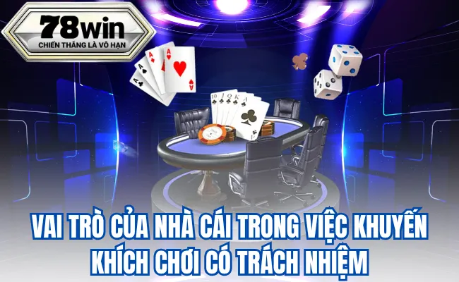 Vai Trò Của Nhà Cái Trong Việc Khuyến Khích Chơi Có Trách Nhiệm